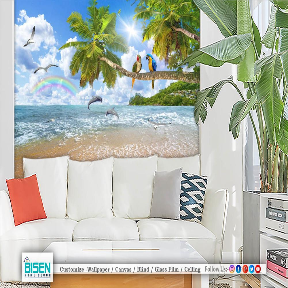 Mountain Wallpaper - Material: Non Woven