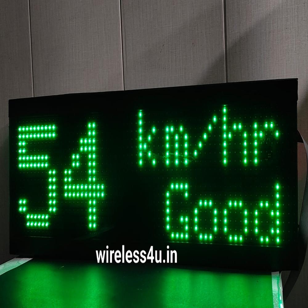 speed status display