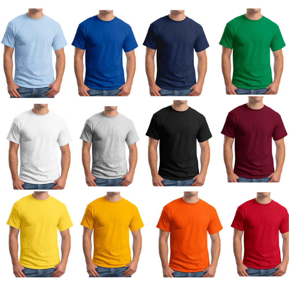 Round Neck T Shirt 100% cotton