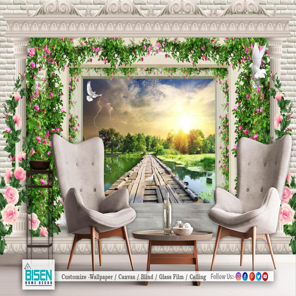 Beach Wallpaper - Material: Non Woven