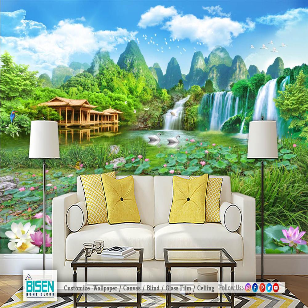 Sunrise Wallpaper - Material: Non Woven