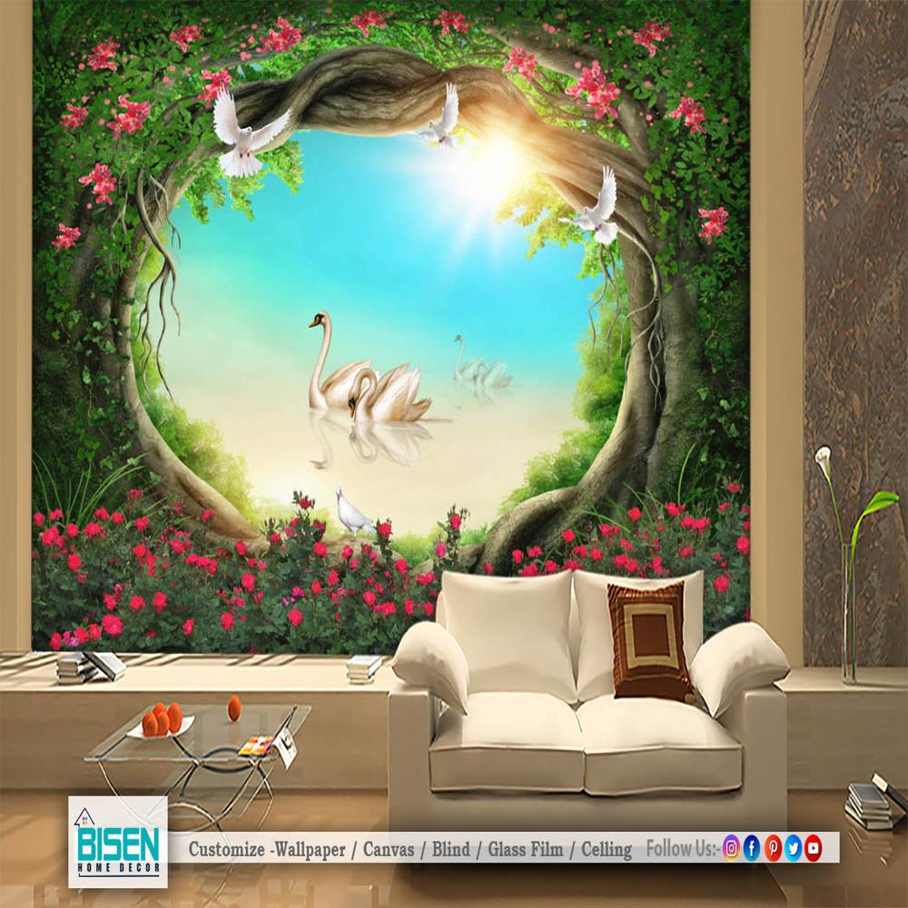 Sunrise Wallpaper - Material: Non Woven