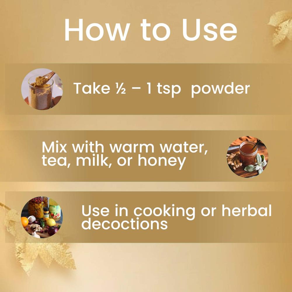 Lebrostone Ginger Sonth Powder Digestive & Metabolism Support, Immunity Booster, Cold & Cough Relief(100g)