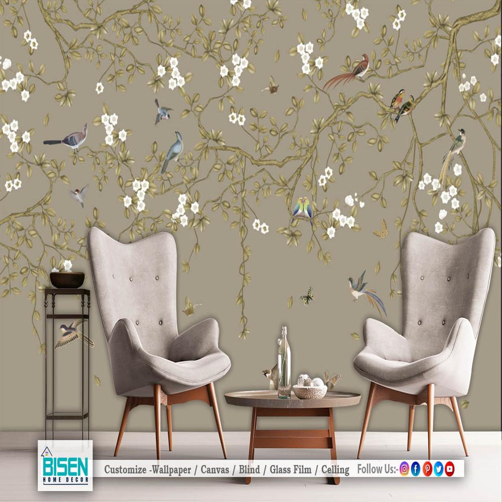 Jungle Wallpaper - Material: Non Woven