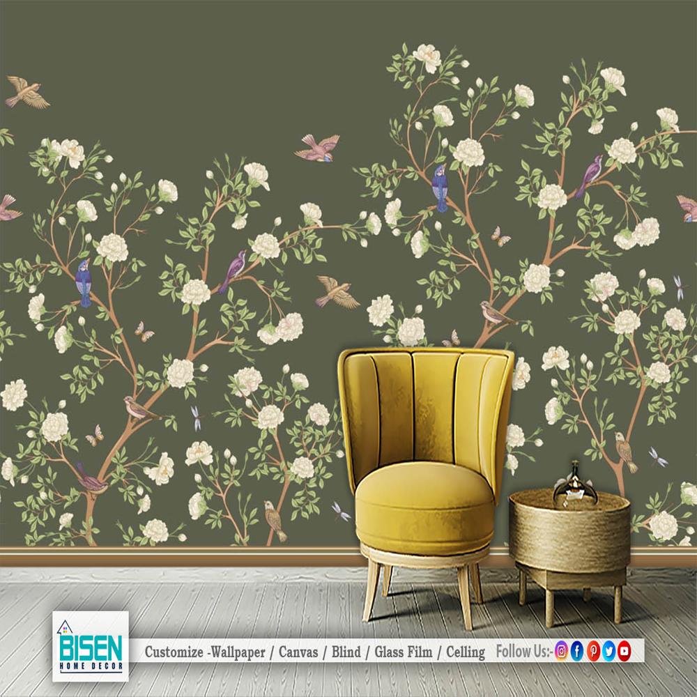Jungle Wallpaper - Material: Non Woven