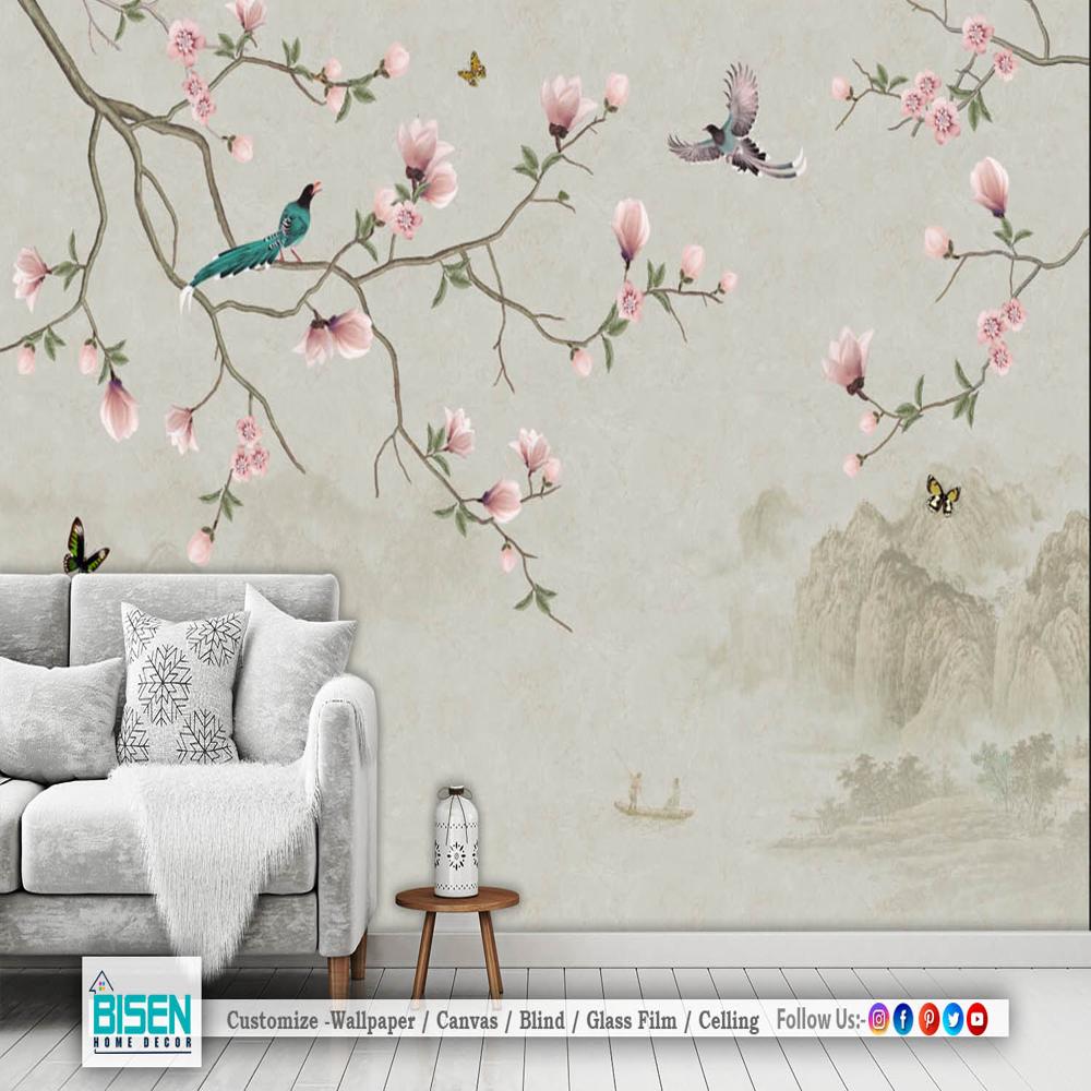Jungle Wallpaper - Material: Non Woven