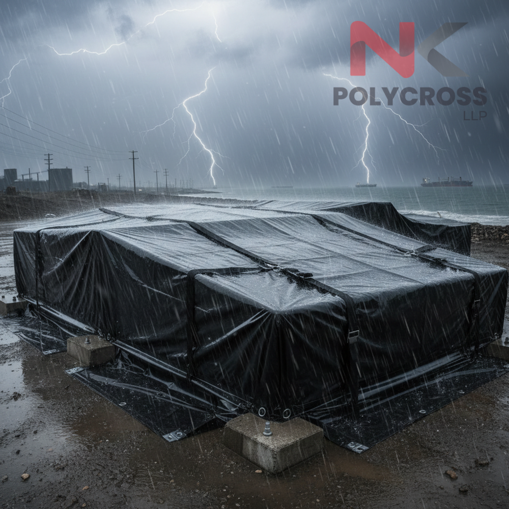 Laminated Polymer Sheet - Application: Industrial & Warehouse Cover  Construction Site Protection  Temporary Roofing & Outdoor Shade  Agriculture & Farm Use  Packaging & Storage  Export & Shipping Use
