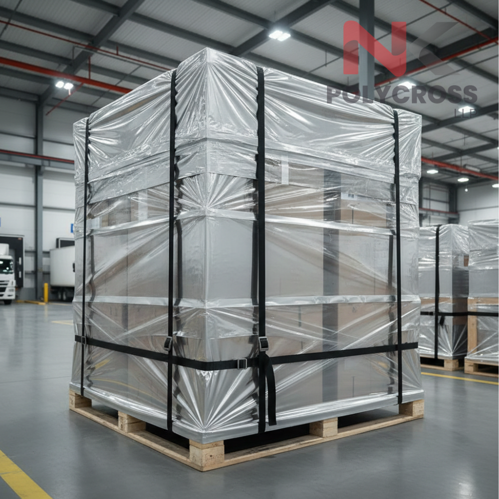 Laminated Polymer Sheet - Application: Industrial & Warehouse Cover  Construction Site Protection  Temporary Roofing & Outdoor Shade  Agriculture & Farm Use  Packaging & Storage  Export & Shipping Use