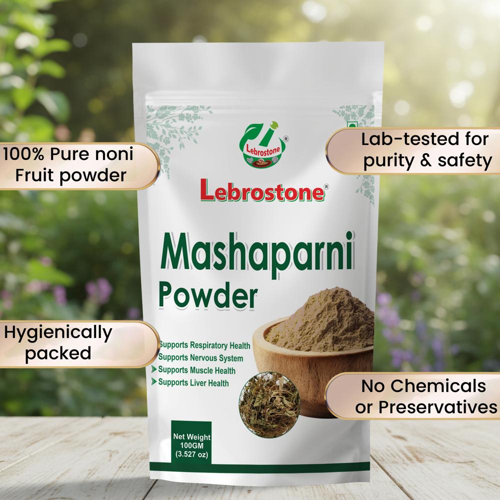 Lebrostone Mashaparni Herbal Powder | Joint & Bone Wellness, Muscle Strength & Digestion|100g