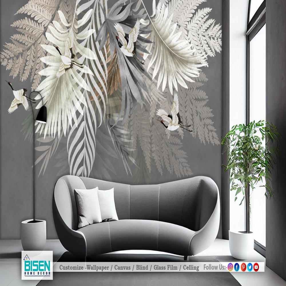 Tropical Wallpaper - Material: Non Woven