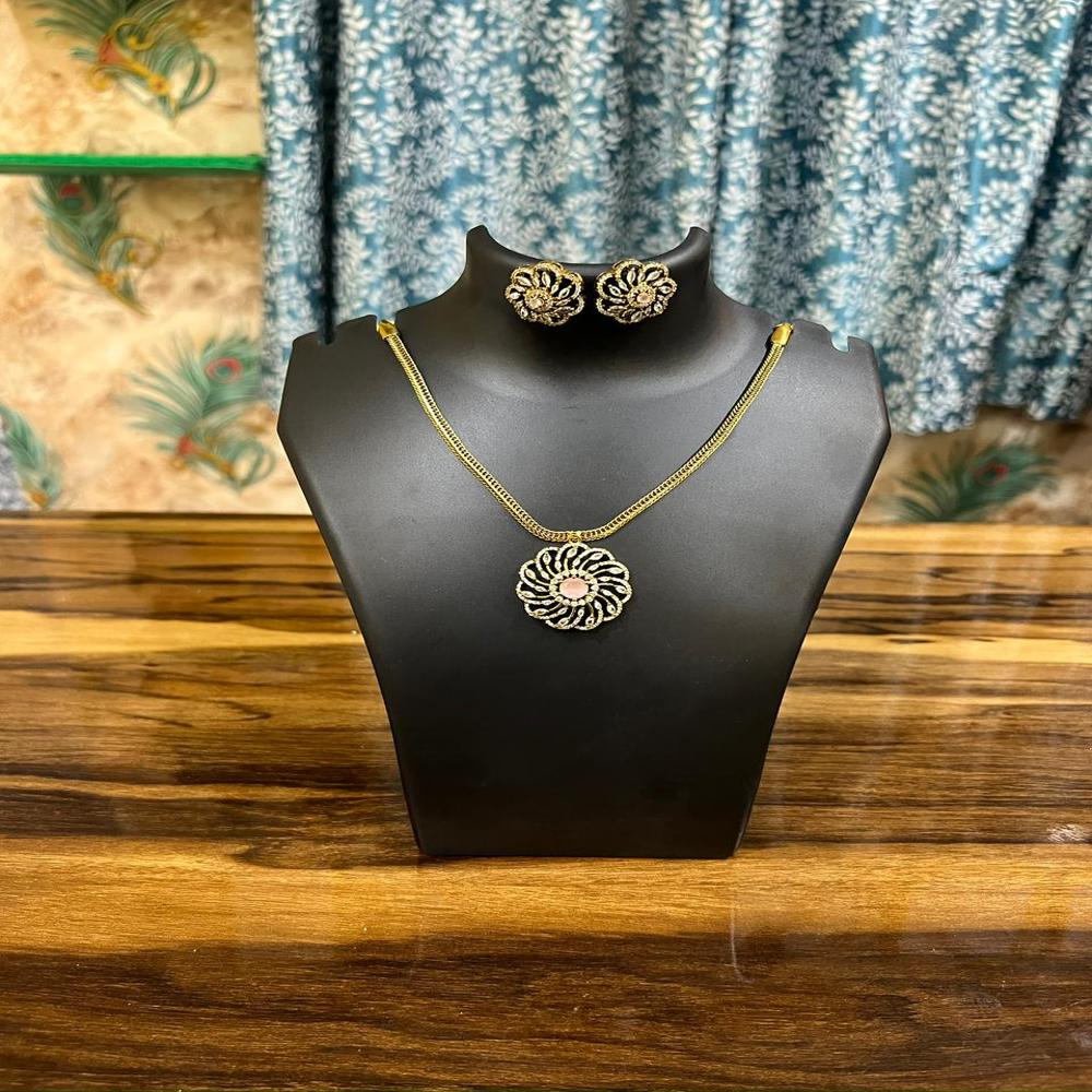 Aurora Blossom Pendant Necklace Set