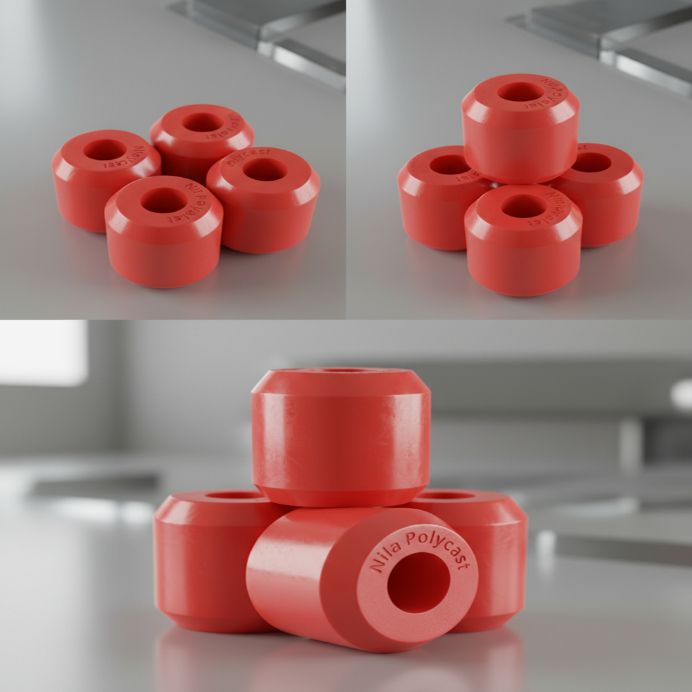Polyurethane Rubber Bush - Color: Black