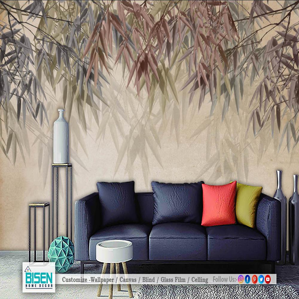 Tropical Wall Design - Material: Non Woven