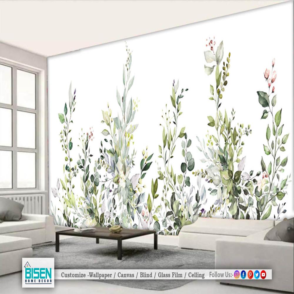 Tropical Wall Design - Material: Non Woven