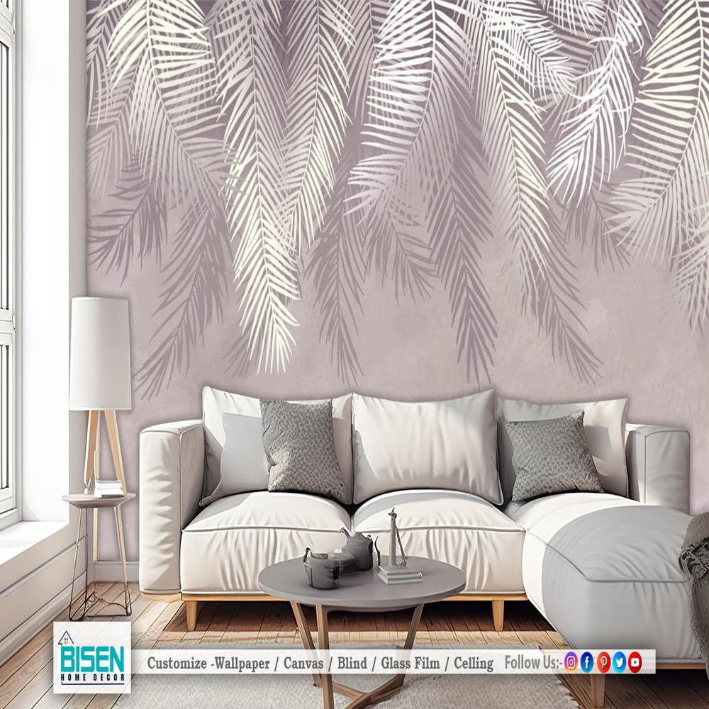 3d Tropical Wallpaper - Material: Non Woven