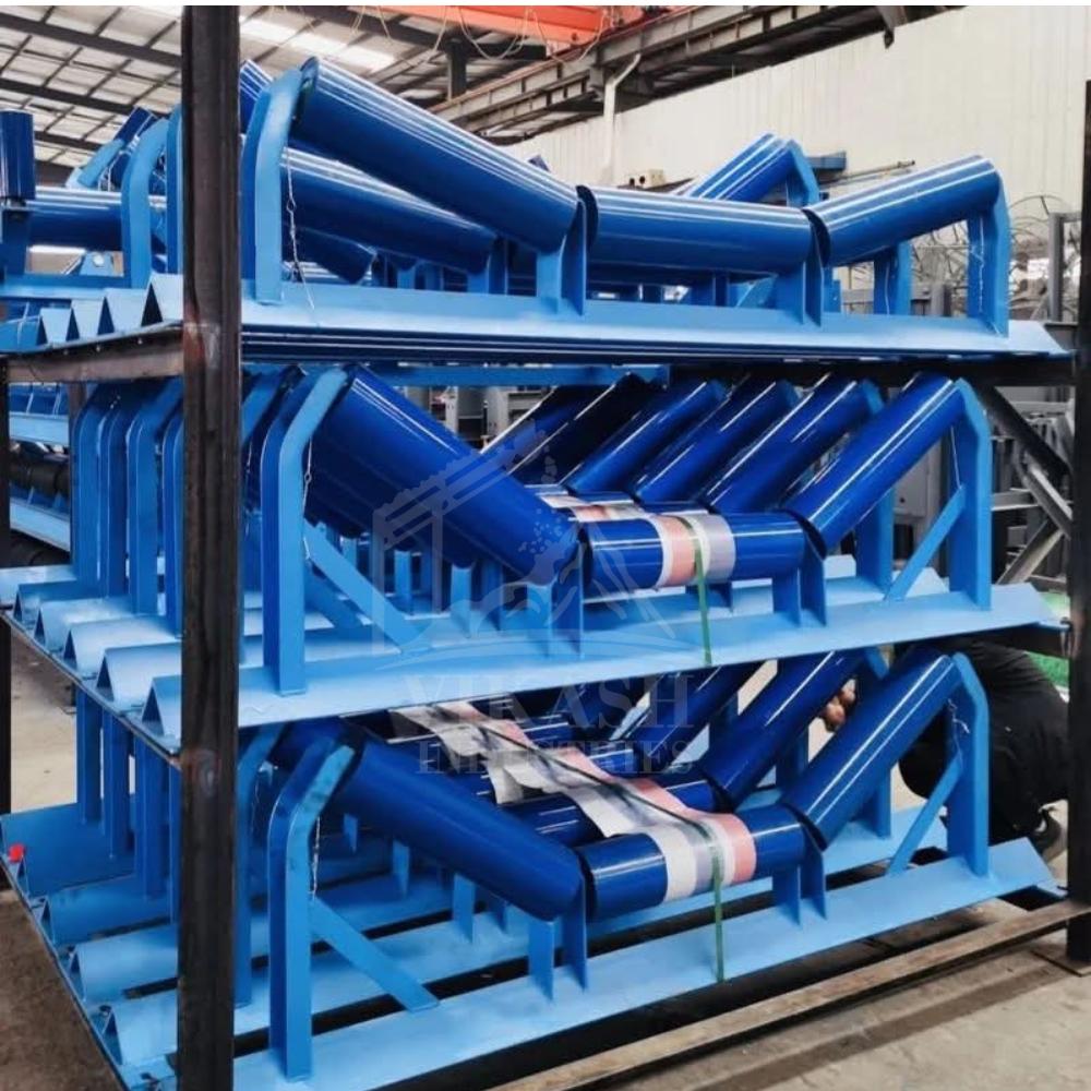 Conveyor Idler Roller - Color: Blue
