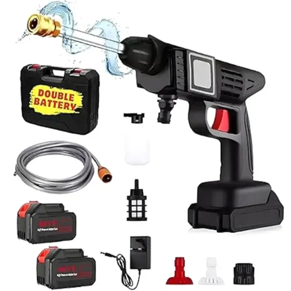 Double battery car washer gu-n