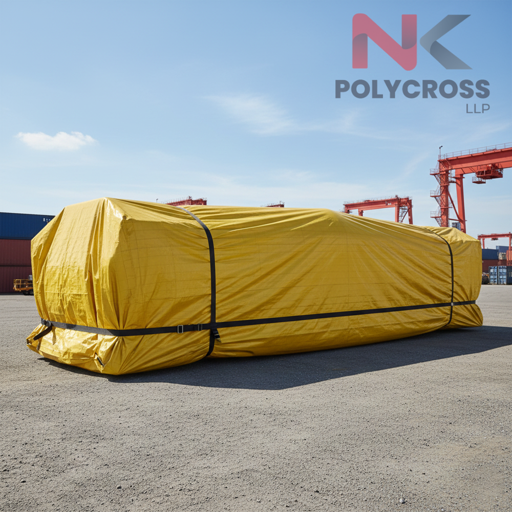 Nylon Reinforced Sheet - Application: Industrial & Warehouse Covers Construction & Infrastructure Projects Truck