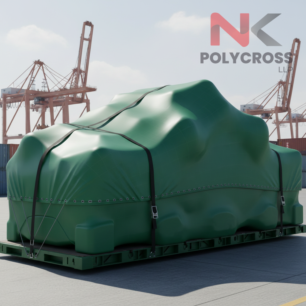Nylon Reinforced Sheet - Application: Industrial & Warehouse Covers Construction & Infrastructure Projects Truck