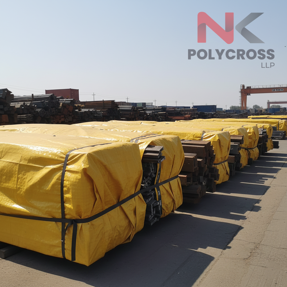 High Density Poly Sheet - Application: Industrial & Warehouse Covers Construction Site Protection Agriculture & Farm Use Packaging