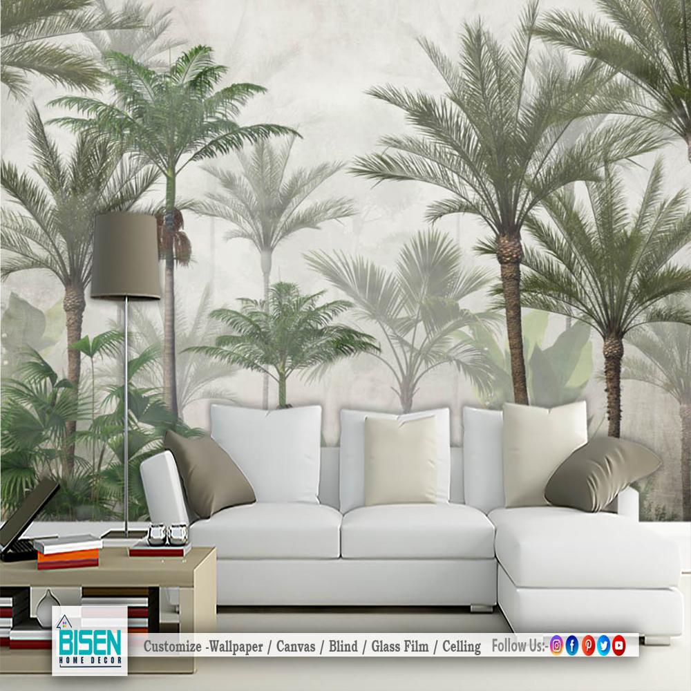 Leaf Wallpaper - Material: Non Woven