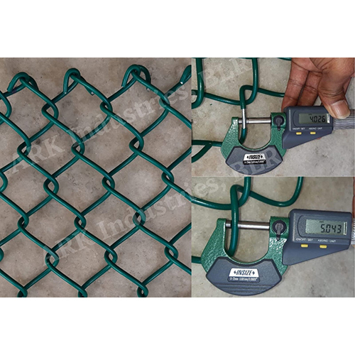 5mm PVC coated GI Chainlink Mesh