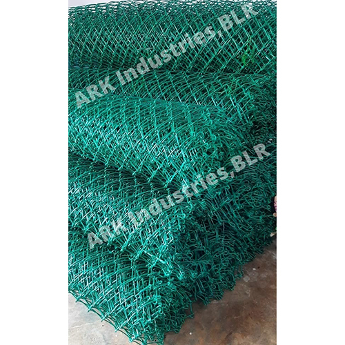 Green PVC Opaque Chainlink