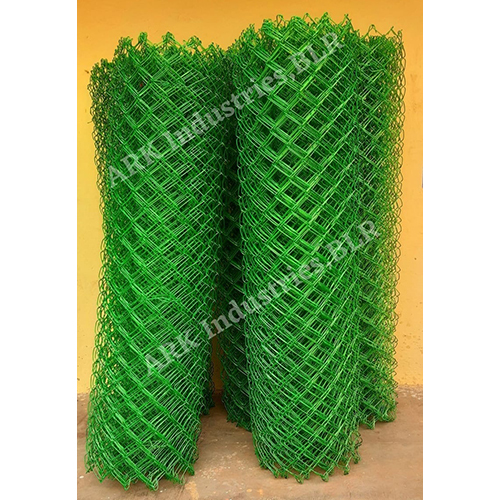 Green PVC Transparent Chainlink