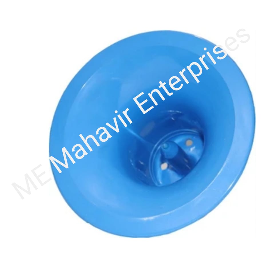 Plastic Bottle Bubble Top Cap - Color: Blue