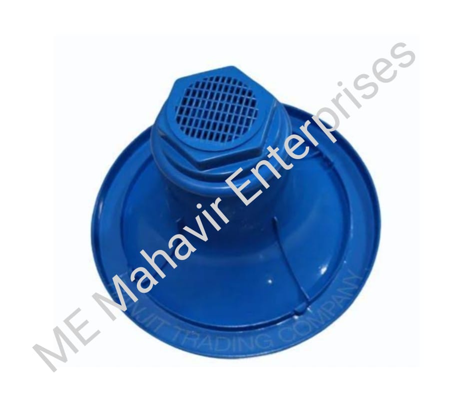 Plastic Bottle Bubble Top Cap - Color: Blue