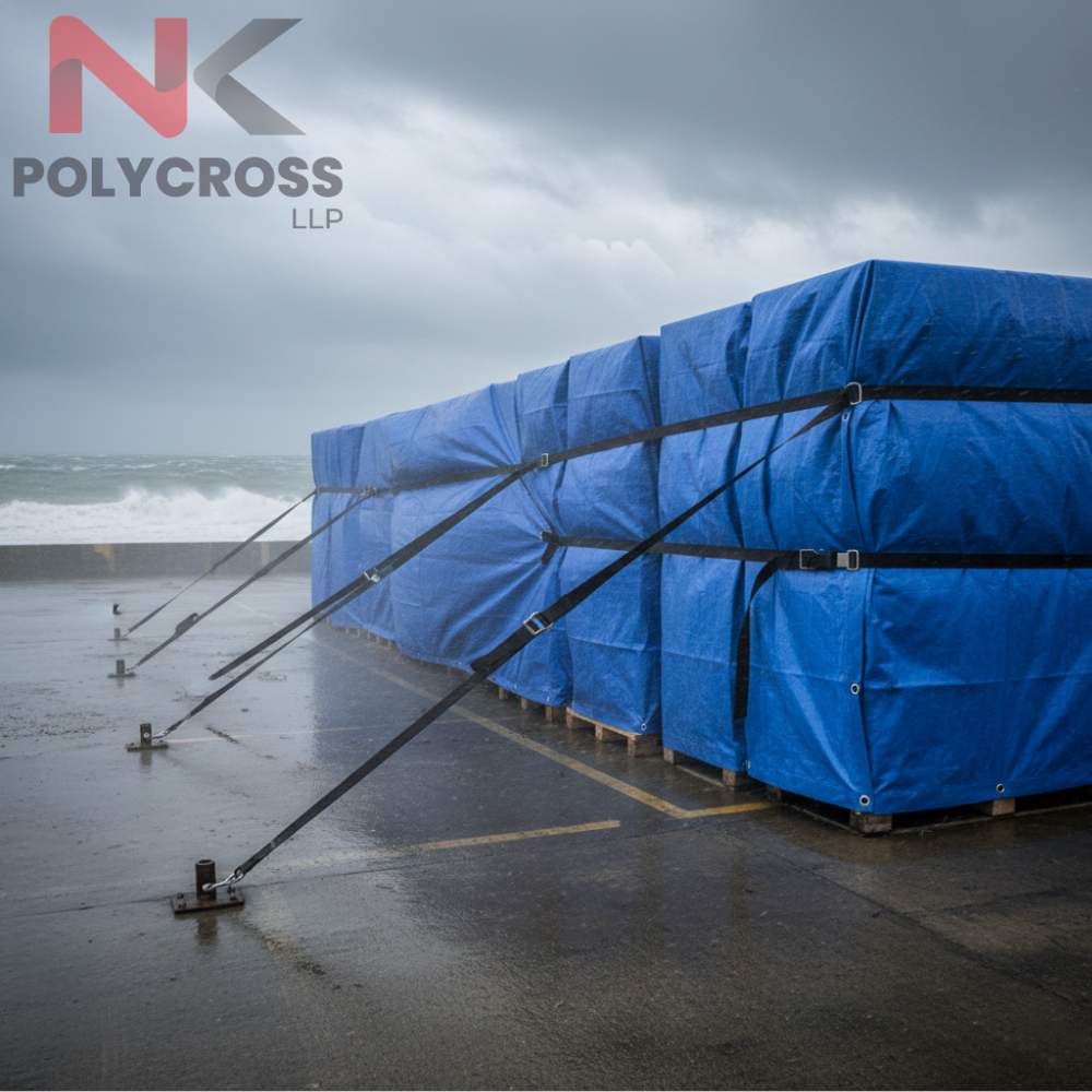 Wind Resistant Tarpaulin