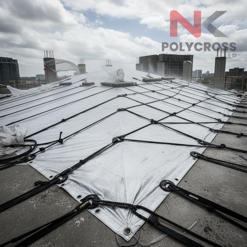 Wind Resistant Tarpaulin