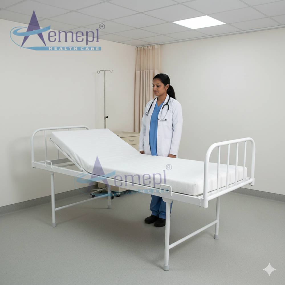 Plain Hospital Bed - Dimension (L*w*h): 75*35.5*23 Inch (In)