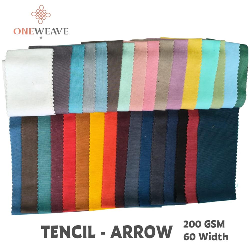Arrow Tencel Fabric 200 Gsm - Color: Multicolour