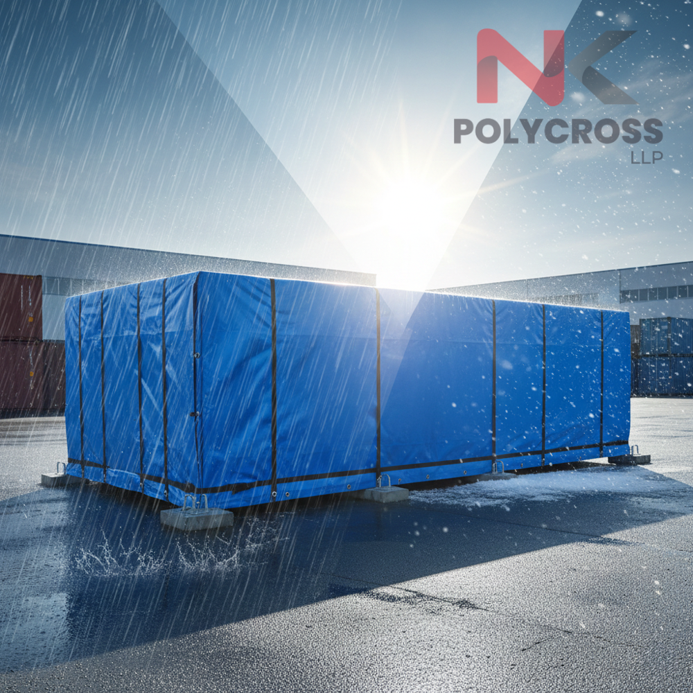 All Season Sheet - Application: Outdoor Roofing & Shade  Industrial & Warehouse Protection  Construction Site Cover  Agriculture & Farm Use  Vehicle