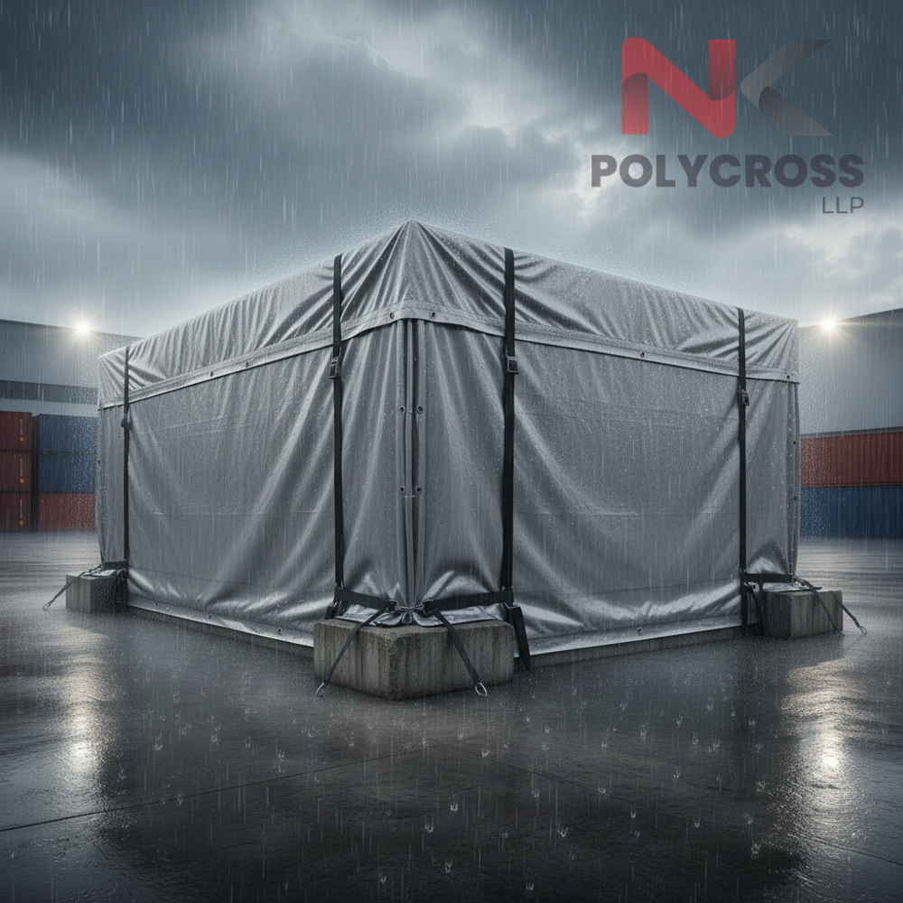 All Season Sheet - Application: Outdoor Roofing & Shade  Industrial & Warehouse Protection  Construction Site Cover  Agriculture & Farm Use  Vehicle