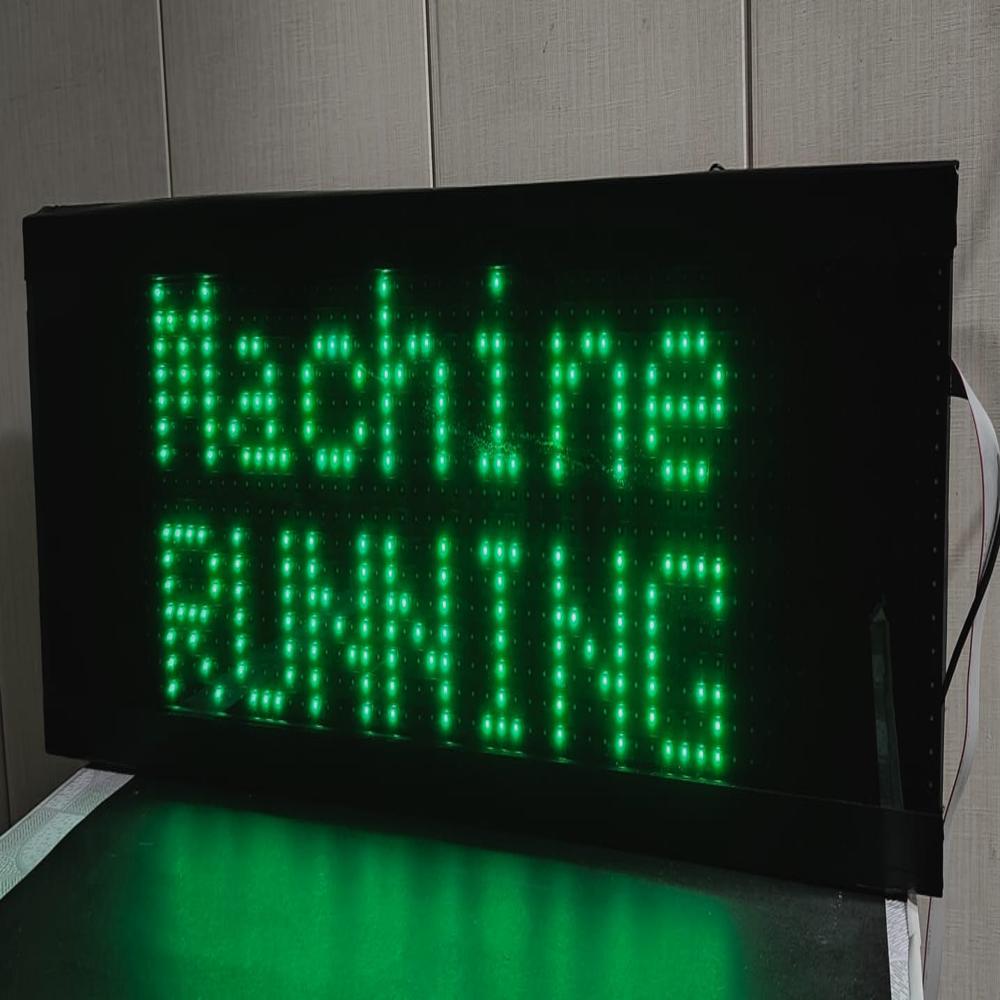 Machine Jam Alert Display - Current: 220 Volt (V)