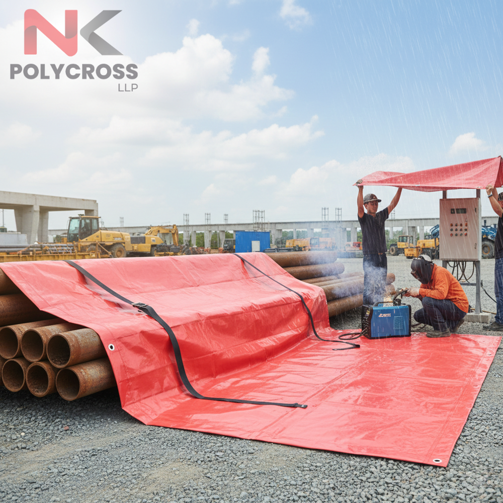 Outdoor Protection Sheet - Color: Blue