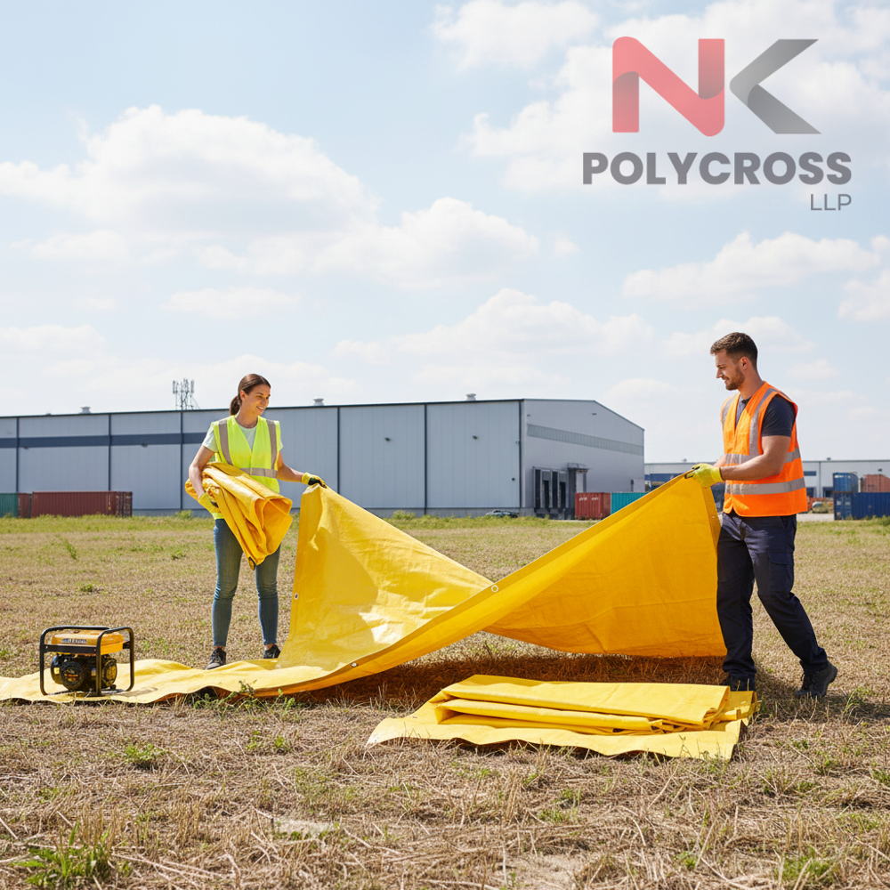 Outdoor Protection Sheet - Color: Blue