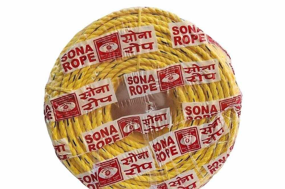 Yellow Polypropylene Rope