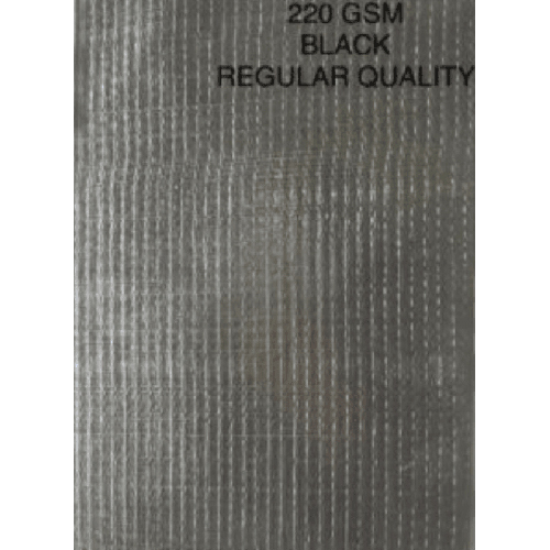 220 GSM Black HDPE Tarpaulin
