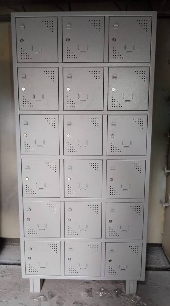 Staff Storage Locker - Iron, Standard Size, All Colors Available | Easy Installation, Space-saving, Non-corrosive, Rigid Build, 1 Year Warranty