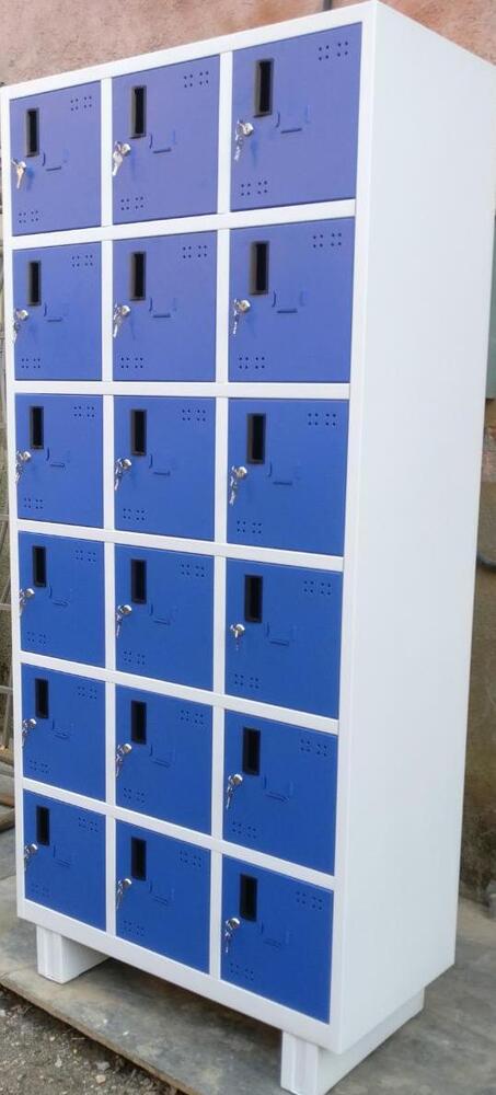 Staff Storage Locker - Iron, Standard Size, All Colors Available | Easy Installation, Space-saving, Non-corrosive, Rigid Build, 1 Year Warranty