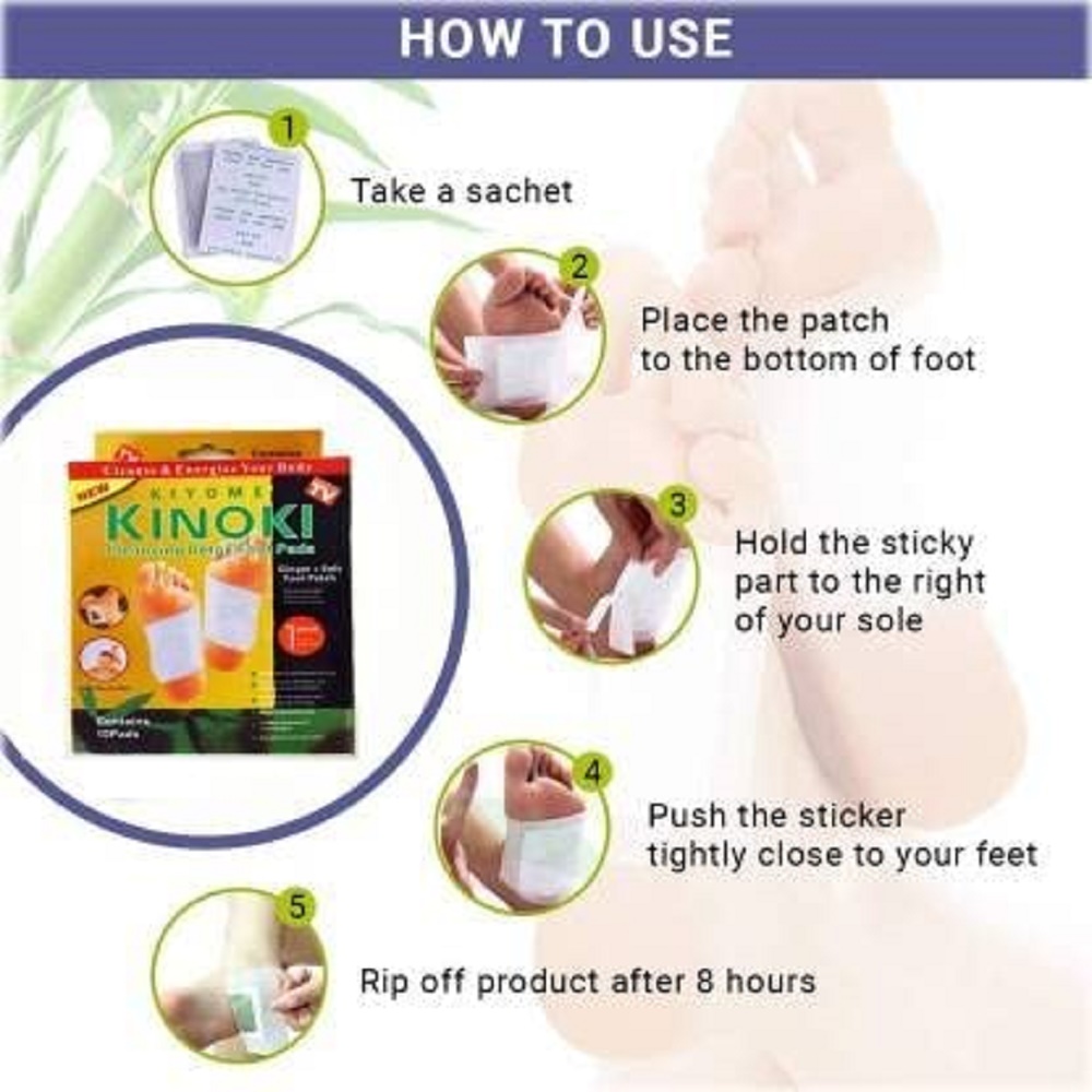 Body and Foot Patch to Detox