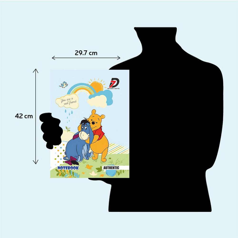 Authentic Series 160 Pages 3-in-1 Five Line Notebook - Jumbo Multi-Subject Exercise Book with English (5-Line), Hindi (2-Line), and Maths (Square Grid) - Manufactured by CTC BOOK WORLD PVT. LTD.