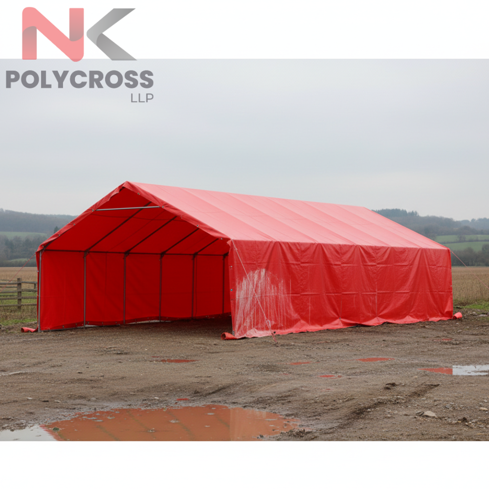 Red Tarpaulin