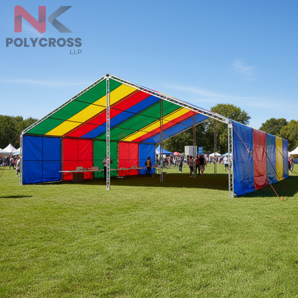 Multi Color Tarpaulin - Application: Industrial & Warehouse Covers  Construction & Infrastructure Sites  Agriculture & Farm Use  Safety