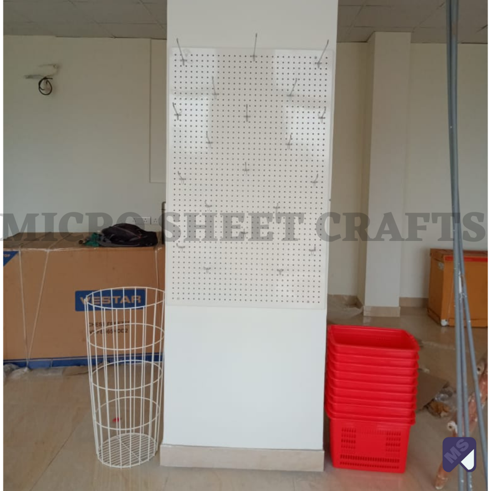 MS Big Broom And Wiper Stand