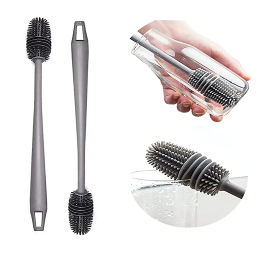 Silicone bottle brush