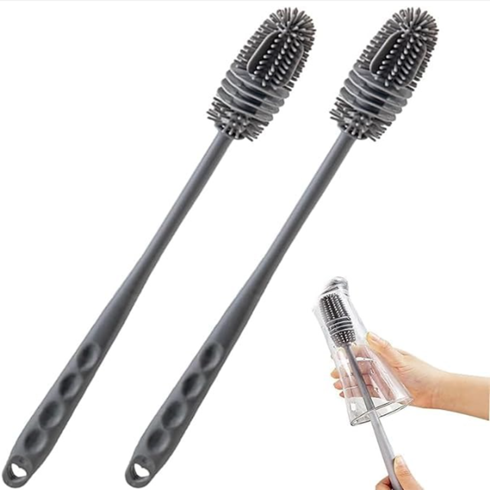 Silicone bottle brush